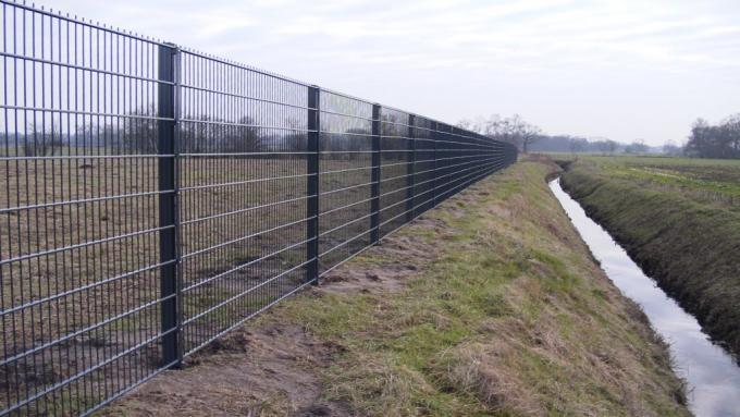 Stabgittermattenzaun